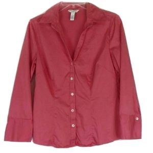 Banana Republic Button Front Shirt Size Medium